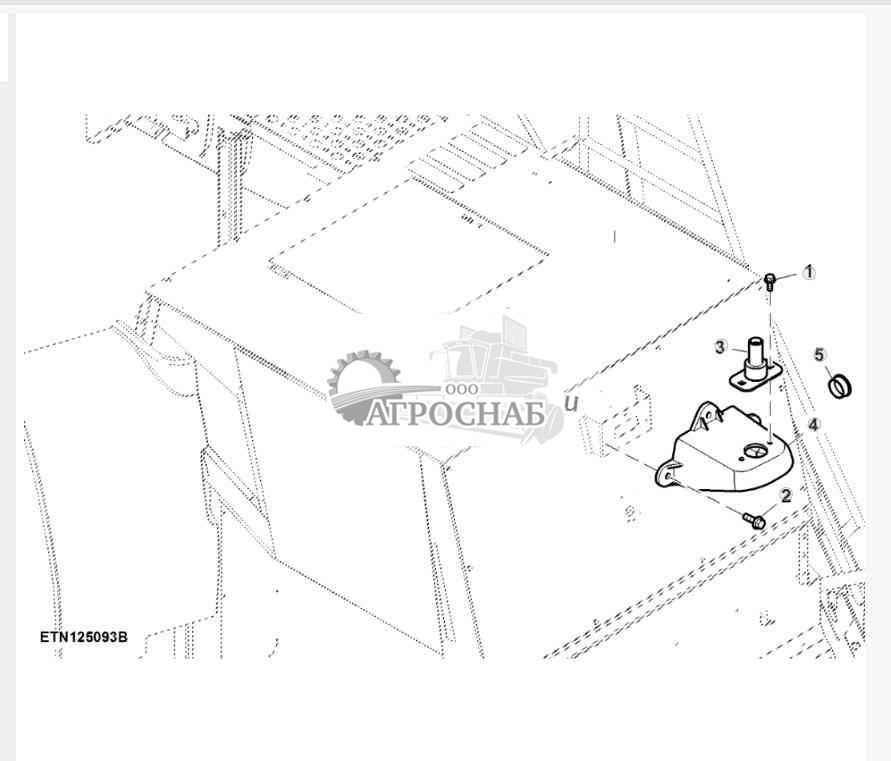 Опора проблескового маячка 